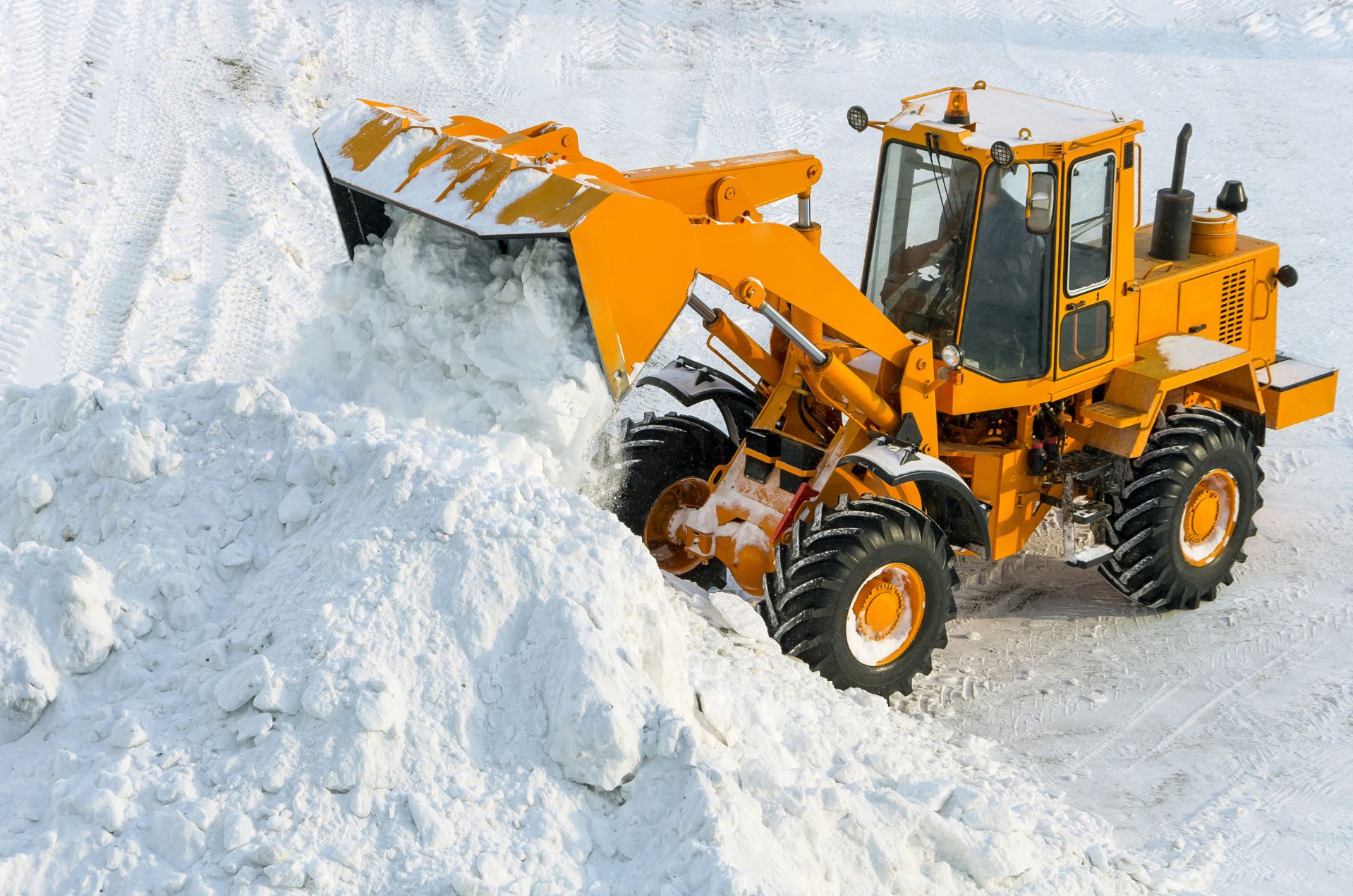 Commercial Snow Management | East Coast Industrial Services, Inc.